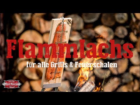 Flammlachsbrett Räucherbrett inkl Edelstahl Halterung f Feuerschale//Grill