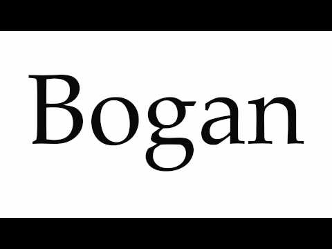 How to Pronounce Bogan