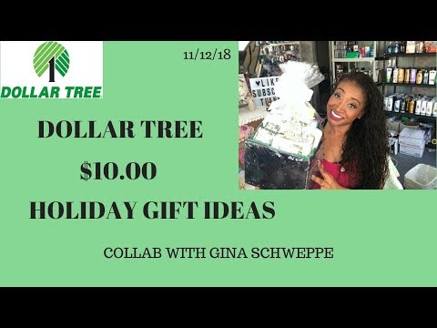 $10 Dollar Dollar Tree Colllab Holiday Gift DIY~Using Dollar Tree 🌳 Items~Inexpensive Gift 🎁 Idea Video