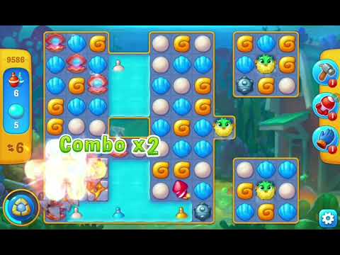 Fishdom Easy Level 9586 (No Boosters) @choraelmin