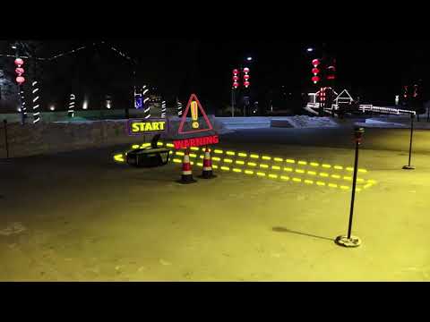 Snowbot- Smart snowblower Robot | Field Test | Mohe City, China | Obstacle avoidance Test