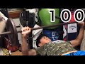 【筋トレ高校生】ベンチプレス高回数!
