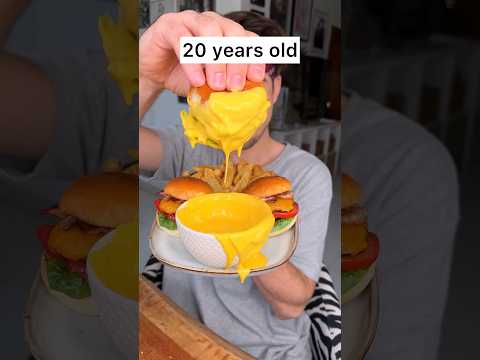 How much CHEESE/ sauce you like on a BURGER?😌❤️🍔🧀| CHEFKOUDY