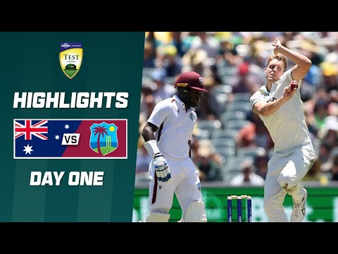 Australia v West Indies 2023-24 | First Test | Day 1