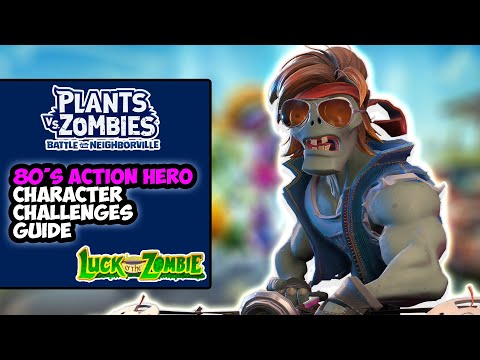 80's Action Hero "Luck o' the Zombie" Character Challenge Guide -  PvZ Battle For Neighborville