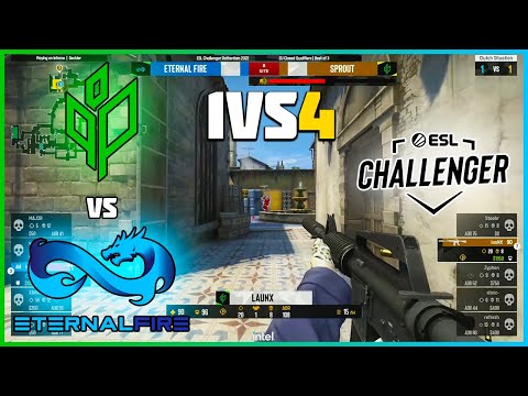Sprout vs Eternal Fire | ESL Challenger Rotterdam 2022 EU Closed QUAL - HiGHLiGHTS | CSGO