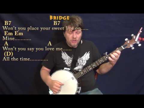 Stay (Maurice Williams) Banjo Cover Lesson in G with Chords/Lyrics