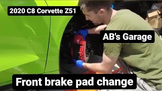 Download lagu 2020-2023 C8 Corvette [ HOW To ] Front Brake Pad change #C8 #Corvette #DIY mp3