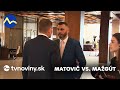Matovič Vracia úder Konflikt S Poslancom Mažgútom Tvnoviny Sk