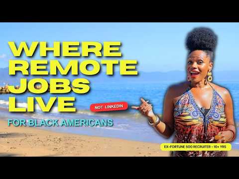 Ex-Recruiter Reveals Where to Find Real Remote Jobs for Black Americans