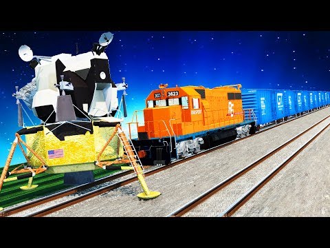 Furious Train Accidents #9 - BeamNG DRIVE