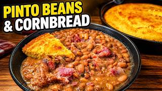 Old School Pinto Beans with Ham Hock | Full of Flavor! Ultimate Comfort Food!