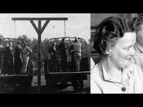 The BRUTAL Execution Of The Female Torturer Of Stutthof