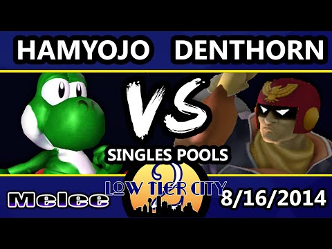 LTC2 - Denthorn (Captain Falcon) Vs. Hamyojo (Yoshi) SSBM Pools - Smash Bros. Melee