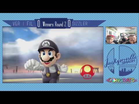Jax Smash Weekly 5/4/17 - Fil(Mario) Vs Sizzler(Donkey Kong) - Wii U Winners R2