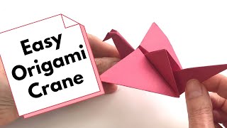 How to Make an Easy Origami Crane with Flapping Wings in 5 Minutes