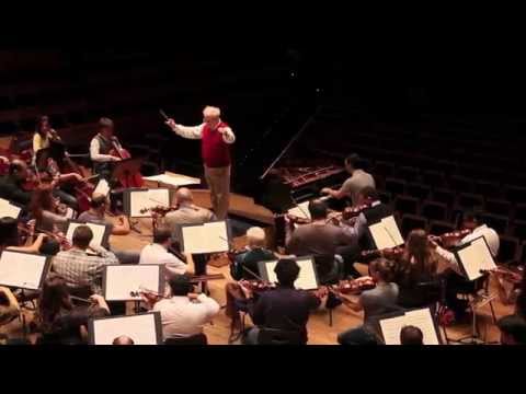 Ensaio Osesp - Lawrence Foster e Dejan Lazić interpretam Brahms