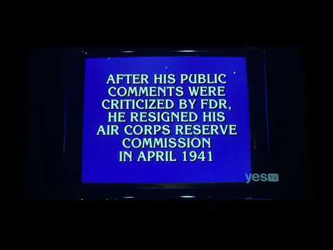Final Jeopardy, “Famous Americans” - Ken Jennings Day 57 (10/14/04)