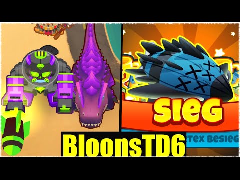 M.A.D & DINO VS ELITE BOSS! - Bloons TD6 [Deutsch/German]