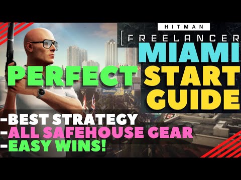 Hitman Freelancer: Miami Deep Dive (Perfect Setup Guide)- Best Strategy, All Safehouse Gear #hitman