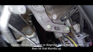Nissan note a bit squeaky #diagnostic #nissan