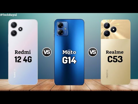 Redmi 12 4G vs Moto G14 4G vs Realme C53 4G || Launch Date | Price