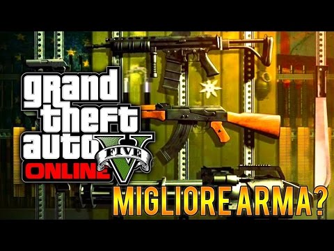 GTA 5 Online: Qual'è l'ARMA più FORTE del GIOCO? (GTA 5 Best Weapon ITA) by FoxHound