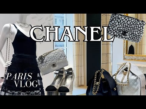 PARIS CHANEL Spring Summer •2•Paris Luxury Fashion Shopping Vlog 2025 Collection SS25 New bags shoes