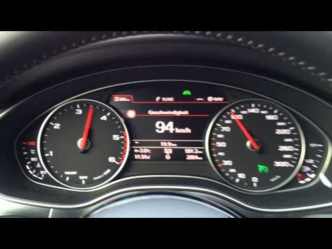 Audi A6 2.0 TDI Ultra 190 PS - Beschleunigung 0-100//50-100//80-130KM/H