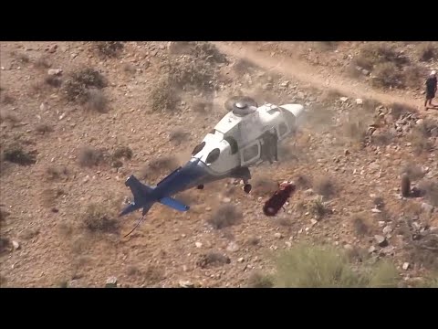 Helicopter rescue of 74-year-old woman goes wildly wrong