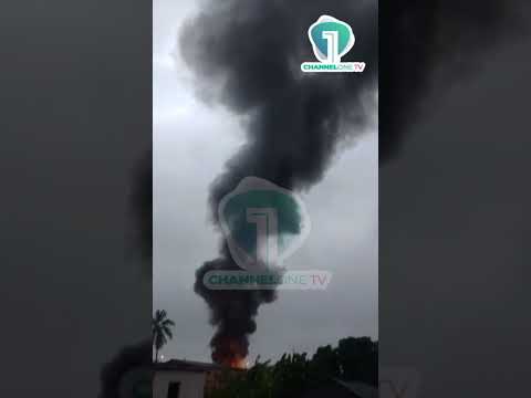 WATCH: Fire Breaks Out at Odawna, Emergency Response Underway