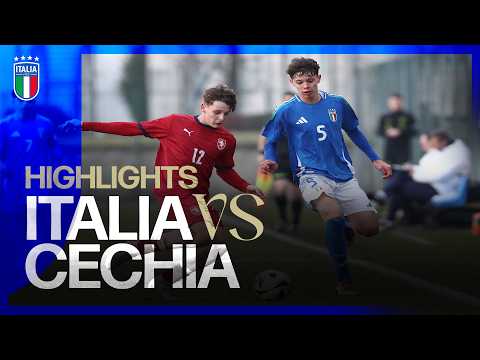 Highlights: Italia-Cechia 1-0 | Under 15 | Amichevole
