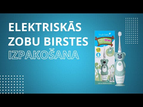 Vaikiškas elektrinis dantų šepetėlis