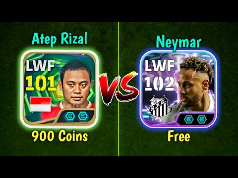 Free Neymar vs 900 Coin Rizal 🔥 Blitz Curler Comparison