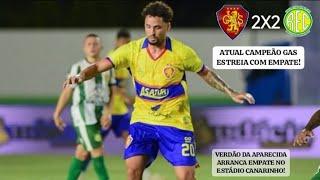 GAS 2X2 River RR - Campeonato Roraimense 2026 | 1° Rodada.