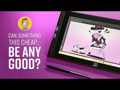 XPPen Artist 12 3rd 11.9" Drawing Tablet with Screen - 16384 Pressure X4 Chip Stylus, 99% sRGB Pro Gamut with OSD, Full-Laminated Anti-Fingerprint Etched Glass, for Android PC Professional Art video review thumbnail