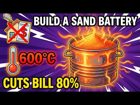 A Pile of Hot Sand Can Heat a Town — But Your Basement Version May Be Illegal