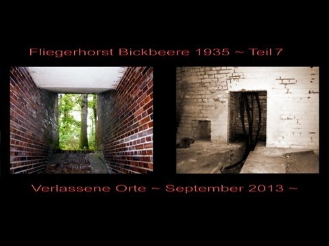 WW2 Fliegerhorst Bickbeere - 357 ОШАП/485 ОБВП - Brandis - Teil 7 ~ Lost Places 24 ~ 01.09.2013