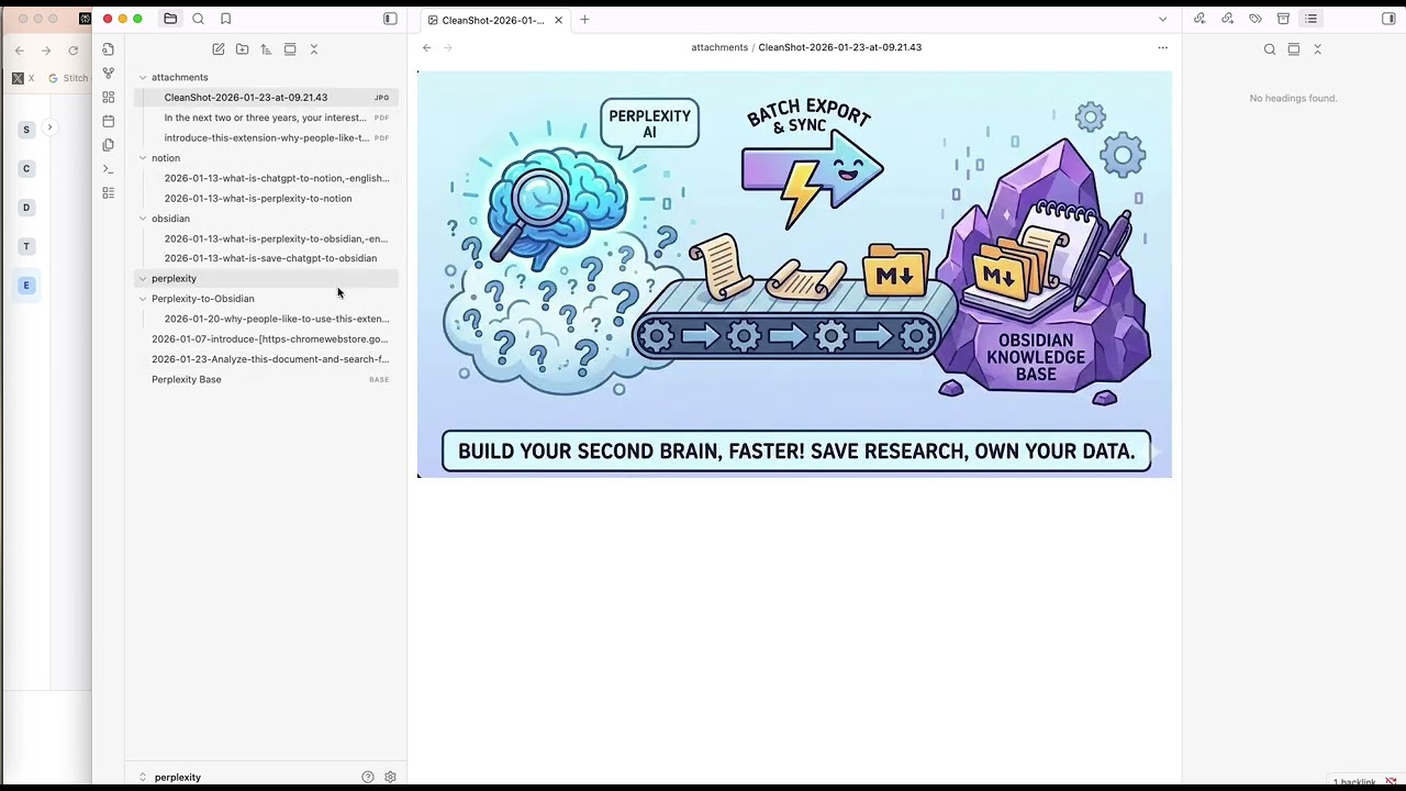 Download Perplexity AI Attachments to Obsidian: A Game-Changer for Knowledge Workers
