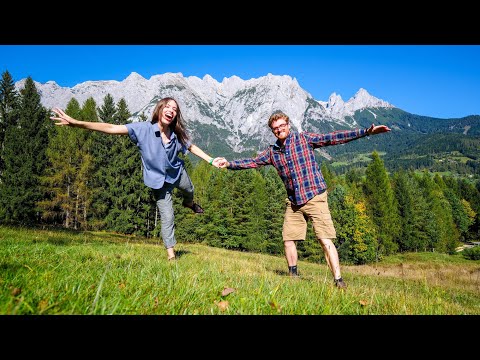 Epic Day in the AUSTRIAN ALPS! ??✨ Hohenwerfen Castle & Sound of Music Trail (Werfen Day Trip)