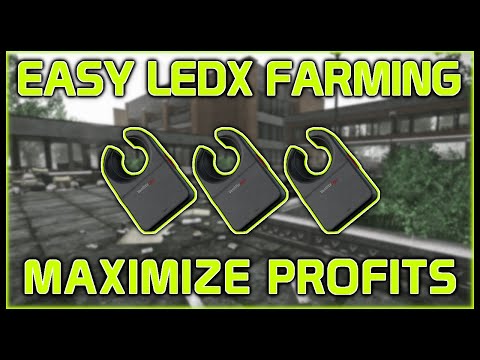 LEDX FARMING MADE EASY - Shoreline LEDX Spawn Guide - Escape From Tarkov