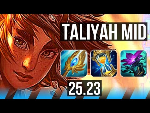TALIYAH vs ZED (MID) | KR Master | 25.23