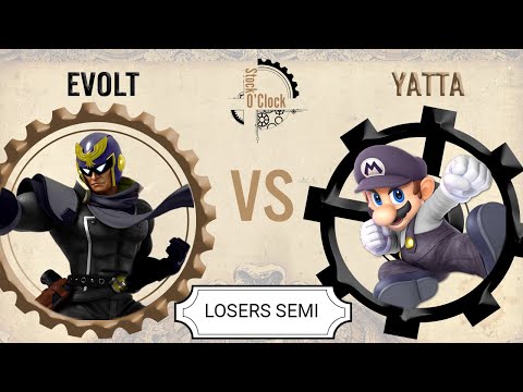 Stock o'Clock #16 - Evolt (Cpt Falcon) vs Yatta (Mario) - Losers Semi