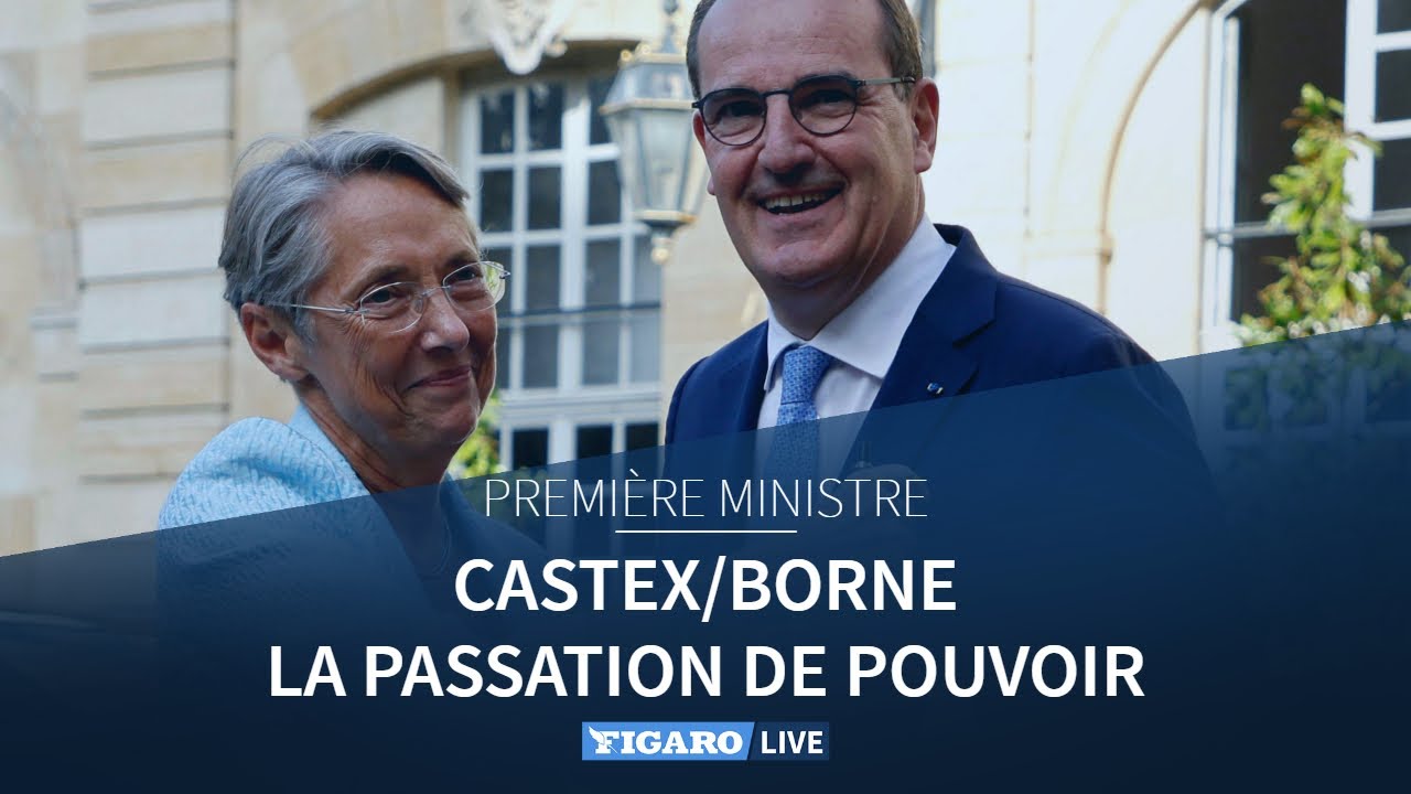 🔴Première ministre: Castex Borne, la passation de pouvoir en intégralité