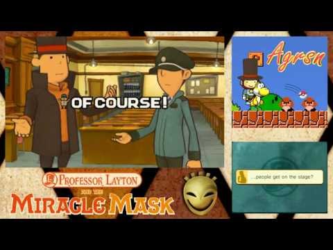 Professor Layton & tMaskoM w/ Agrsn #29: Strange Patterns