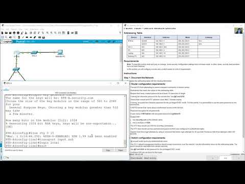 16.5.1 Packet Tracer - Secure Network Devices