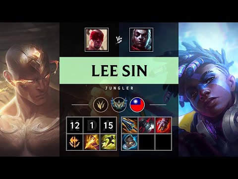 Lee Sin Jungle vs Ekko - TW Challenger Patch 25.16