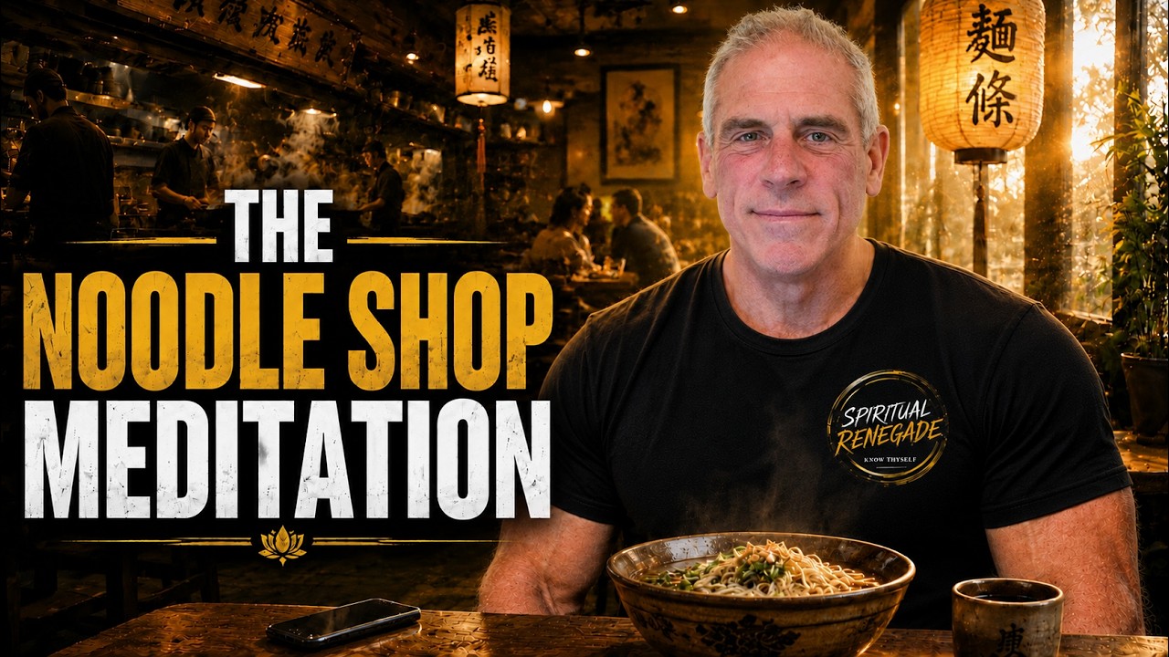 The noodle shop meditation!