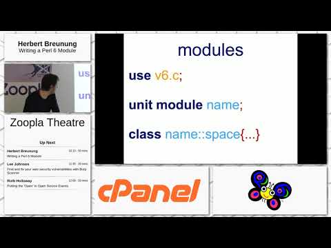 Day 3: Zoopla Theatre: Herbert Breunung - Writing a Perl 6 Module