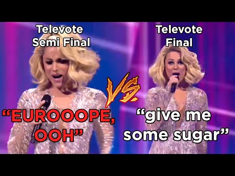 Eurovision 2021 - Jury Show VS Official Show (Different Performances of One Song) best moments